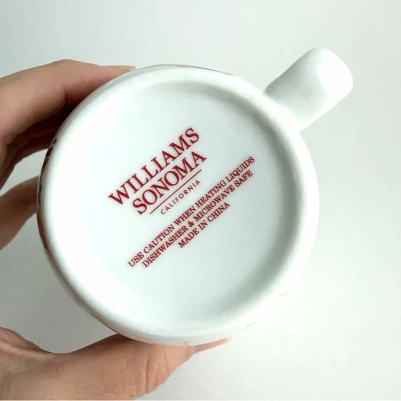 Williams Sonoma | Twas the Night Before Christmas Reindeer Santa Mug - Picture 2 of 3